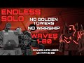 ENDLESS MODE SOLO Waves 1 to 80 | No Golden Towers | No Warship | Tower Defense X | Roblox