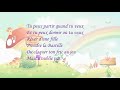 اغنية روعة  بالكلمات ... للتدرب على النطق بالفرنسية/ chante la vie chante lyrics (kids united)