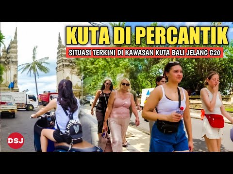 Kuta Beach Bali Ahead of the G20 Summit Still in Renovation Process, Newest beach in Bali