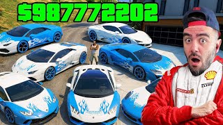 Franklin Dünyanin En Hizli Arabalarini Yapti - Gta 5 Mods