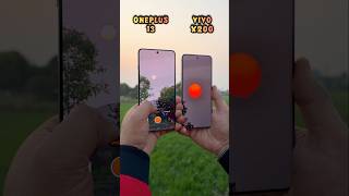 Oneplus 13 Vs Vivo X200 Sun Zoom Test