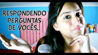 Asmr Respondendo Suas Perguntas