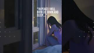 When Sleep Wont Come Psalm 4