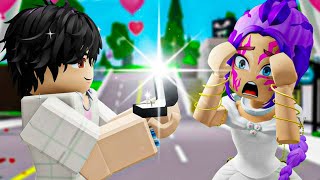 K-Pop Rumi̇ Vs Jiny Evlendi̇ Demon Hunters Roblox Brookhaven Rp