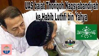 Subhanallah..!! Habib Luthfi Panggil UAS Syekh Abdul Somad & membaiatnya Thoriqoh Naqsyabandiyah