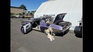TOTALED CHALLENGER CONVERTIBLE: MARK AND TONY HAVE TO DECIDE THE FATE OF THIS 1 OF 1 CONVERTIBLE.