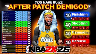 The Best After Patch Pg Build Is A Cheat Code In Nba 2K26 Best 68 Pg Build Has Broken 2K....