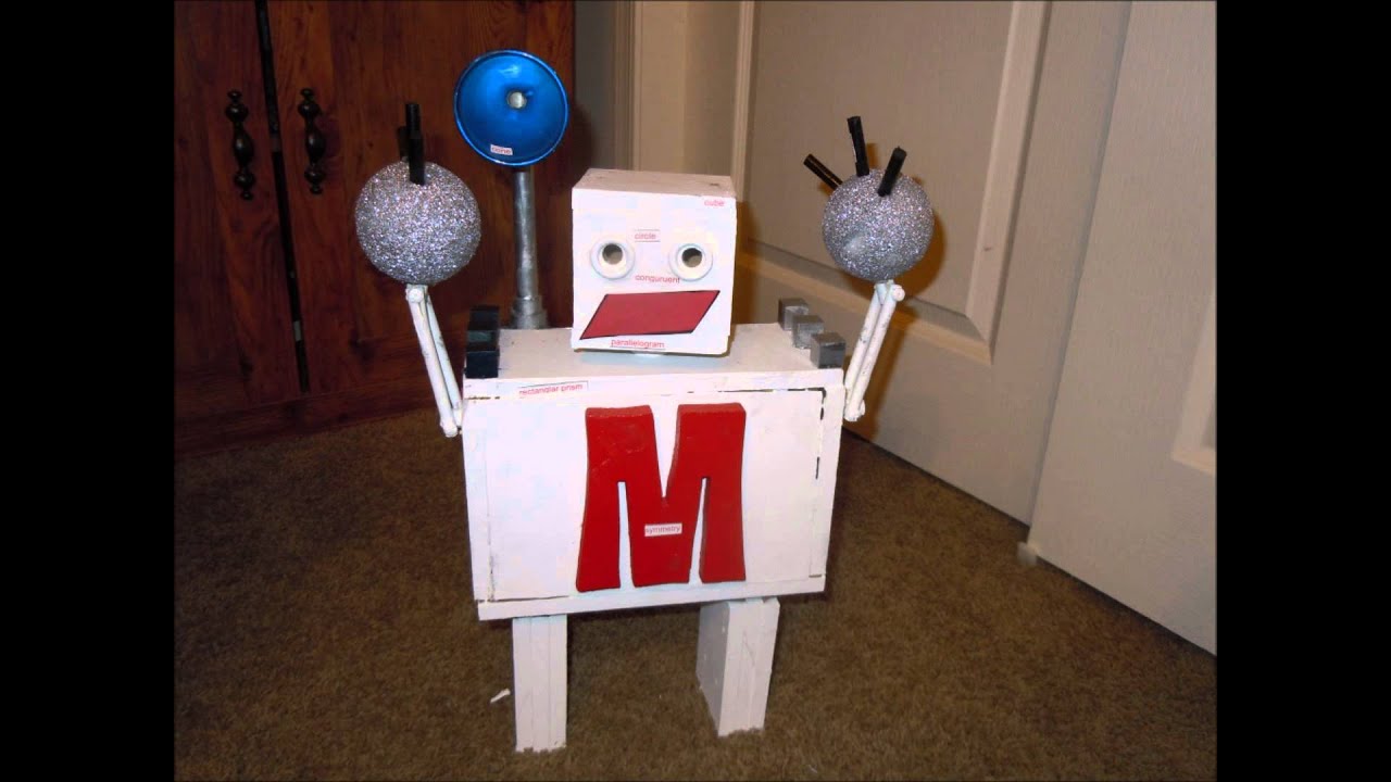 Malyn's geometry robot project - YouTube