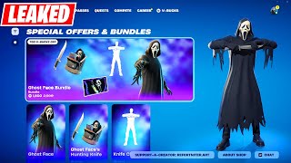 Fortnite X Scream Ghostface Bundle In The Item Shop Full Set, Emote & Prices Early Showcase