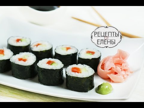 Маки с лососем рецепт