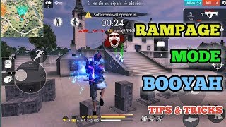 Free Fire Rampage Mode Tricks Tamil /Rampage Mode Booyah tips and tricks Tamil
