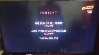 Cinemax Asia Tonight Schedule - 782022