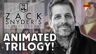 SNYDERVERSE NEWS!   Zack Snyder Talks Animated Completion to His Trilogy! DC Mov