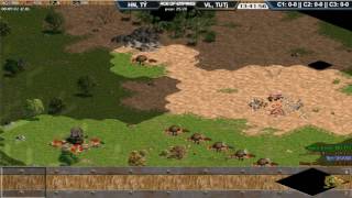 AOE|| 2VS2|| HƯNG NHỔN, TÝ VS VANELOVE, TUTJ 11/6/2017