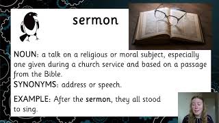 25/01/21 Guided Reading - Chapter 4 & 5 Vocabulary