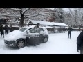 Students get out of hand during Friday's snowfall