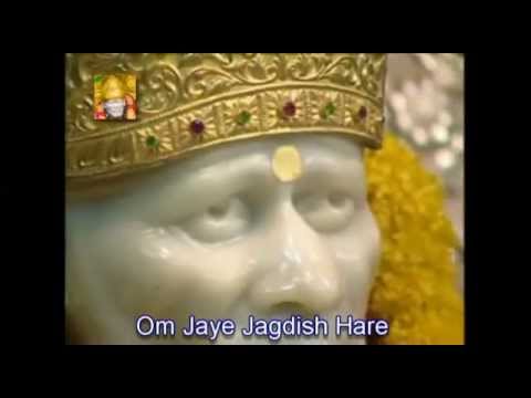 Om jai jagdish hare...with lyrics(www.saibabavandna.blogspot...