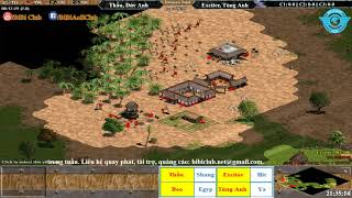 AoE 22 Random Đức Anh, Thầu vs Tùng Anh, Exciter ngày 2-3-2018