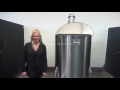 Perma-San 114 OVC 114 GAL 316 Stainless Steel Single Wall Tank Demonstration