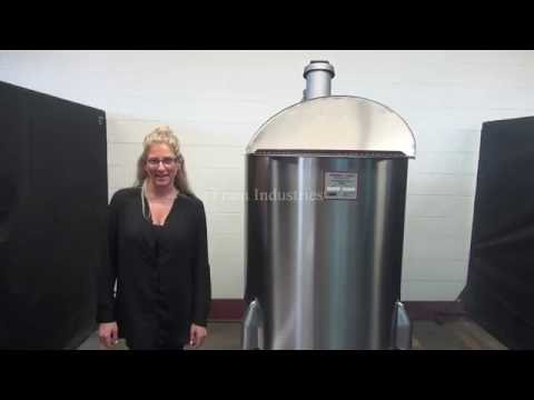 Perma-San 114 OVC 114 GAL 316 Stainless Steel Single Wall Tank Demonstration