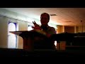Bill West teaching his sunday school