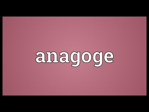 Header of anagoge