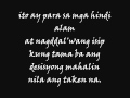 Huwag na lang kaya By:TrueFaith (w/Lyrics)