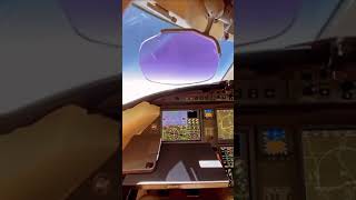 Private Jet Cruising Flight Level 470 47000 Feet