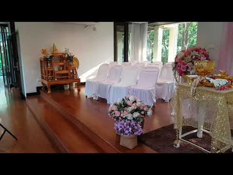 พิธีแต่งเช้า #งานเลี้ยงเย็น #แต่งงานในสวน ที่ @ #TheResortHouse