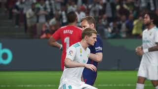 Pes 2018 Real Madrid Vs Barcelona Gameplay Pc