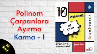 10. Sınıf Kış Kitabı - Polinomlar Çarpanlara Ayırma Karma Test - 1