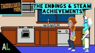 Thimbleweed park part #11 The other endings and steam achievements