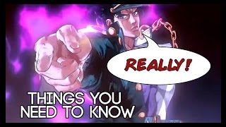 5 Things You (Probably) Need To Know About Jojo's Bizarre Adventure!