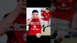 Wayne Rooneys Son, Kai, Doing The Gyokeres Celebration