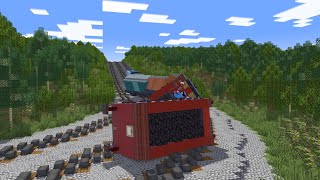 Gordons And Jamess Hill Climb Fail In Minecraft Animation Full Resolution