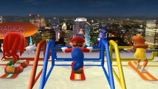 Mario & Sonic At The Olympic Winter Games - Dream Snowboard Cross With All Characters