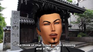 A Message from Kondo Isao (?? ?) to Hijikata Toshiro (?? ??) - The Sims 4 CAS Demo Machinima Anime