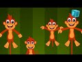 Five Little Monkeys Jumping On The Bed | Children Nursery Rhyme | Songs