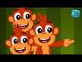 Five Little Monkeys Jumping On The Bed | Children Nursery Rhyme | Flickbox Kids Songs