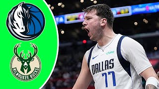 Dallas Mavericks Vs Milwaukee Bucks Full Game Highlights Oct 17 2024 Nba