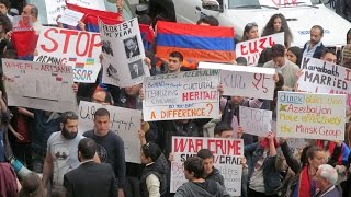 Участники митинга в Ереване осудили действия России и бездействие ОБСЕ