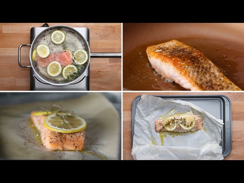 VIDEO : 4 ways to cook salmon - customize & buy the tasty cookbook here: http://bzfd.it/2fpfeu5 here is what you'll need! 4 ways to cookcustomize & buy the tasty cookbook here: http://bzfd.it/2fpfeu5 here is what you'll need! 4 ways to co ...