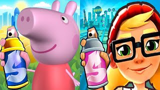 Subway Surfers Las Vegas 2021 Tricky Vs Peppa Pig Run Gameplay Hd