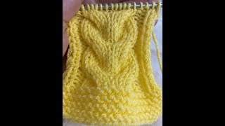 Y Burgu Örgü Modeliknitting Patterns
