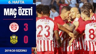 Özet Antalyaspor 3-0 Yeni Malatyaspor 6. Hafta - 201920