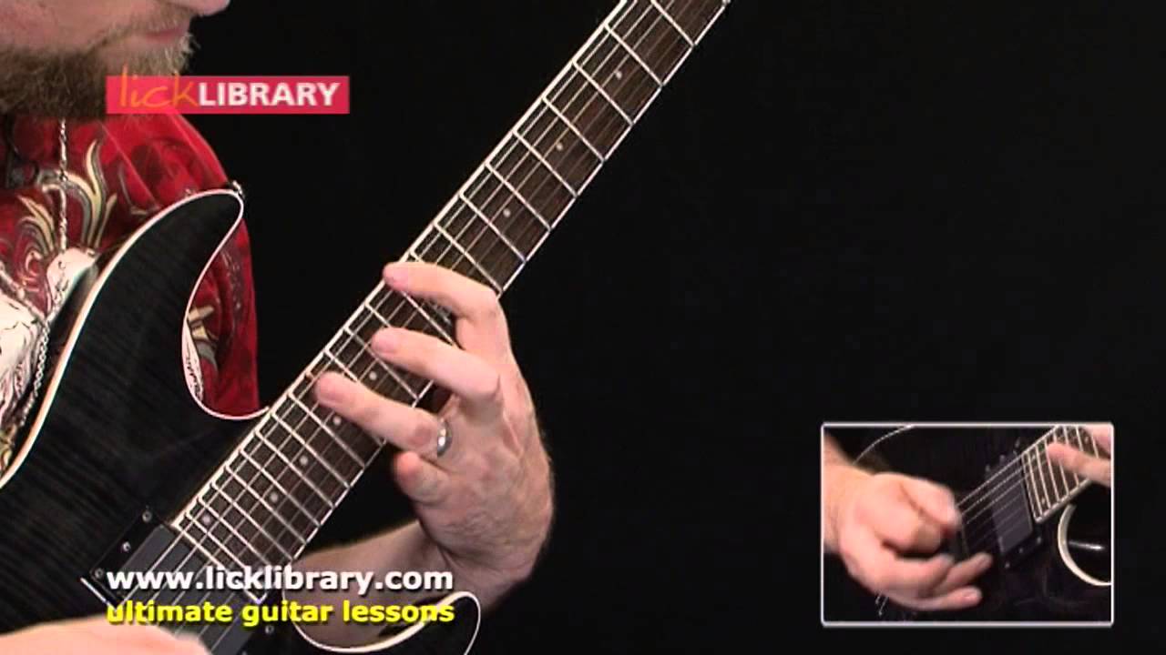 Guitar lick online