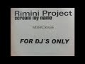 Rimini Project - Scream My Name (Promo Vinyl B2 Mix)