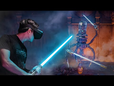 The NEW Lightsaber Dojo | Vader Immortal | Episode 2