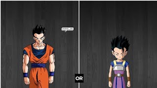 Gohan(Ultimate) vs Cabba|DBXV2:Match Request