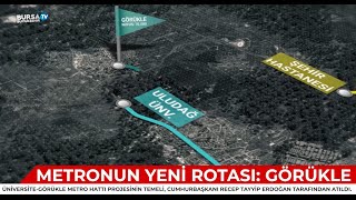 Metronun Yeni Rotası Görükle